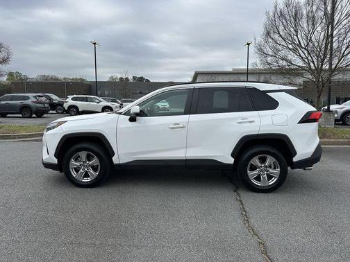 White 2022 Toyota RAV4 XLE