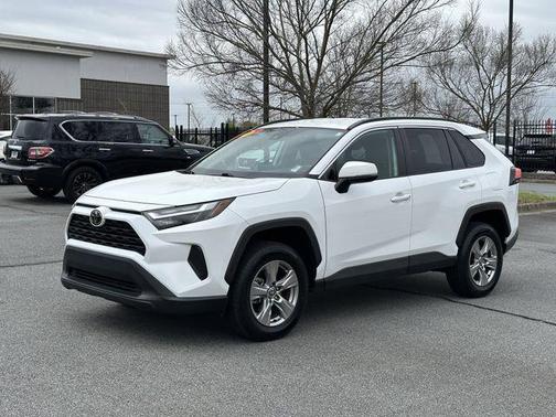 White 2022 Toyota RAV4 XLE
