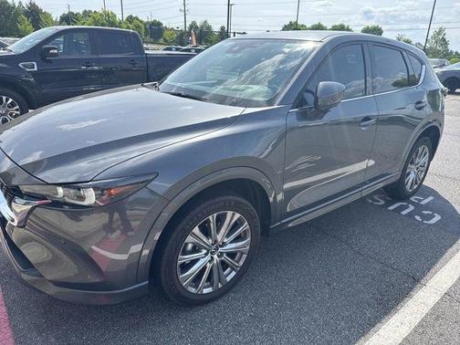Machine Gray 2022 Mazda CX-5 2.5 Turbo Signature