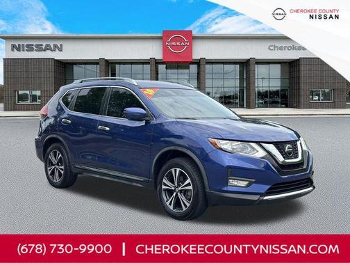 Caspian Blue 2018 Nissan Rogue SL
