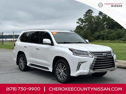 White Pearl 2018 Lexus LX 570 Base