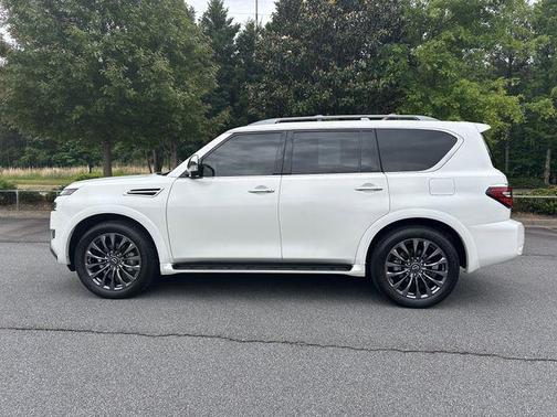 Aspen White Tricoat 2024 Nissan Armada Platinum 4WD