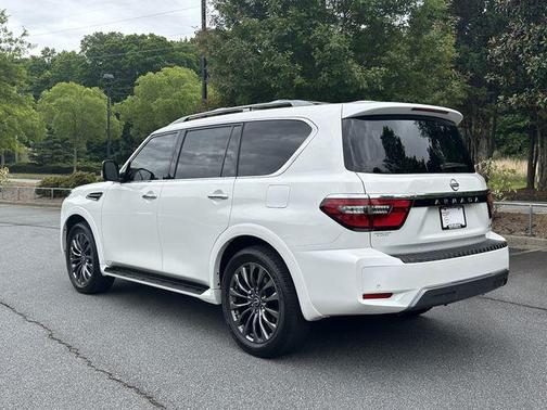 Aspen White Tricoat 2024 Nissan Armada Platinum 4WD
