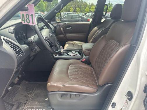 Aspen White Tricoat 2024 Nissan Armada Platinum 4WD