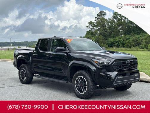 Black 2024 Toyota Tacoma TRD Sport