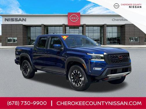 Deep Blue Pearl 2023 Nissan Frontier PRO-4X