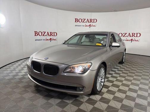 Silver Metallic 2009 BMW 750 Li