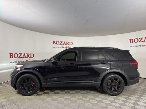 Agate Black Metallic 2023 Ford Explorer ST