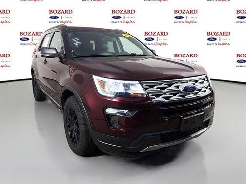 Burgundy 2019 Ford Explorer XLT