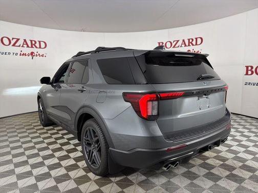 Gray Metallic 2025 Ford Explorer ST