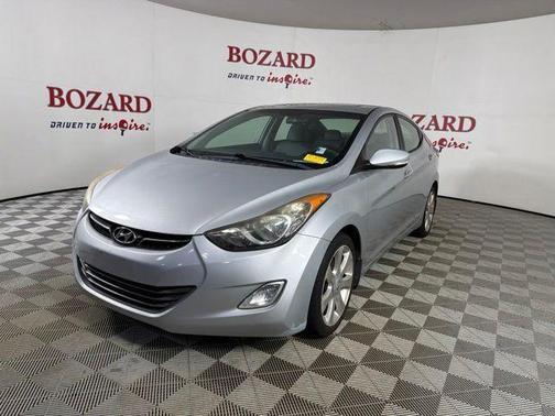 Radiant Silver 2013 Hyundai ELANTRA Limited