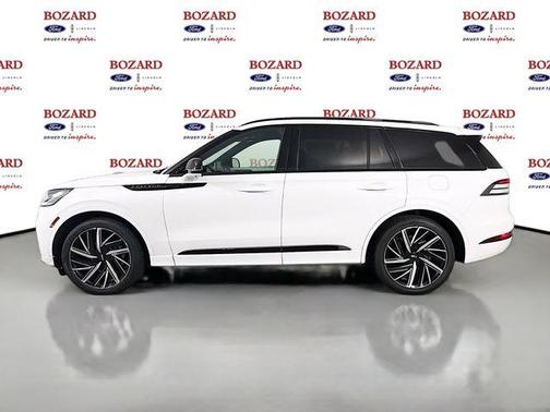Pristine White 2026 Lincoln Aviator Black Label AWD