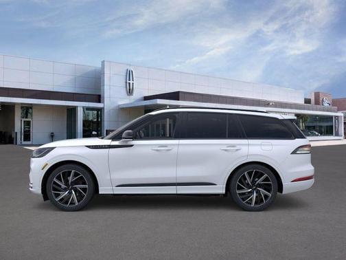 Pristine White 2026 Lincoln Aviator Black Label AWD