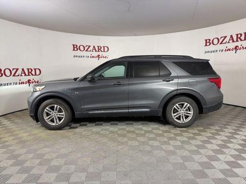Carbonized Gray Metallic 2023 Ford Explorer XLT