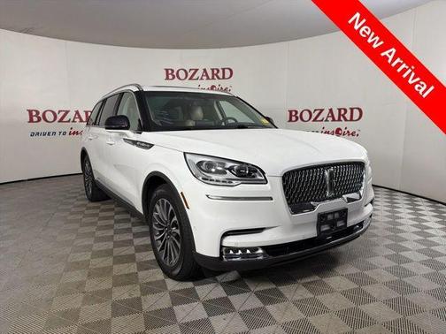 Pristine White 2023 Lincoln Aviator Reserve RWD