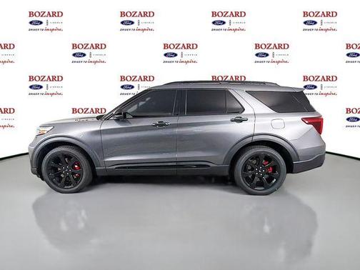 Gray Metallic 2023 Ford Explorer ST