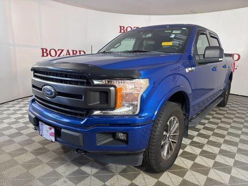 Lightning Blue 2018 Ford F-150 XLT