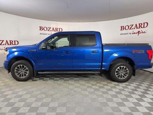 Lightning Blue 2018 Ford F-150 XLT