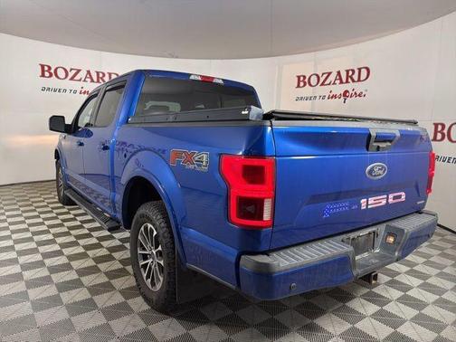 Lightning Blue 2018 Ford F-150 XLT