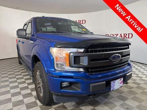 Lightning Blue 2018 Ford F-150 XLT