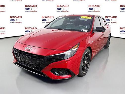 Scarlet Red 2023 Hyundai ELANTRA N Line