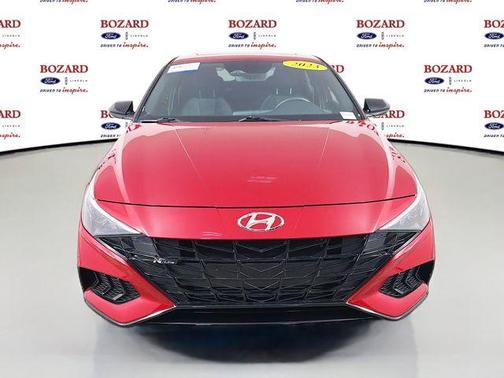 Scarlet Red 2023 Hyundai ELANTRA N Line