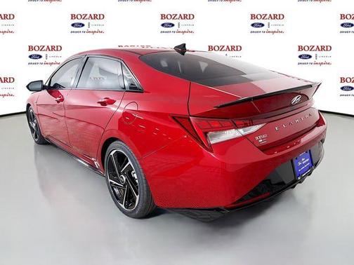 Scarlet Red 2023 Hyundai ELANTRA N Line