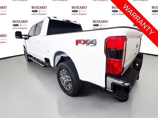 White Metallic 2025 Ford F-350 Lariat Super Duty