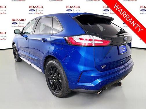 Blue Metallic 2021 Ford Edge ST Line