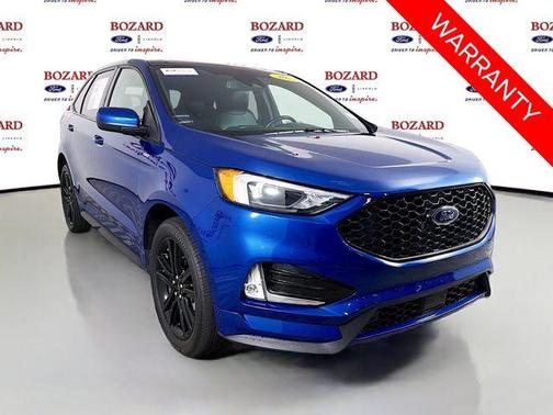 Blue Metallic 2021 Ford Edge ST Line