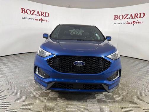 Blue Metallic 2021 Ford Edge ST Line