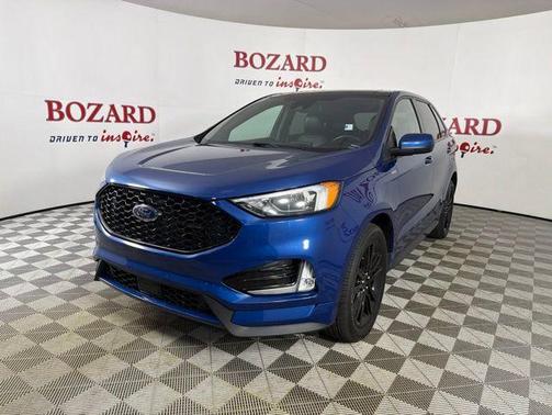 Blue Metallic 2021 Ford Edge ST Line