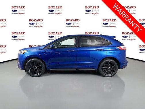 Blue Metallic 2021 Ford Edge ST Line