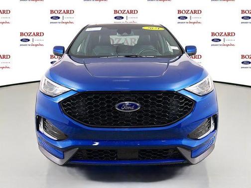 Blue Metallic 2021 Ford Edge ST Line