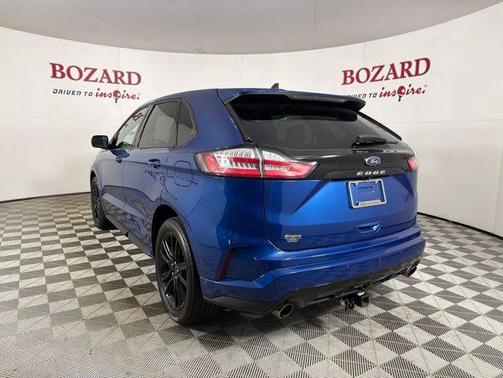 Blue Metallic 2021 Ford Edge ST Line