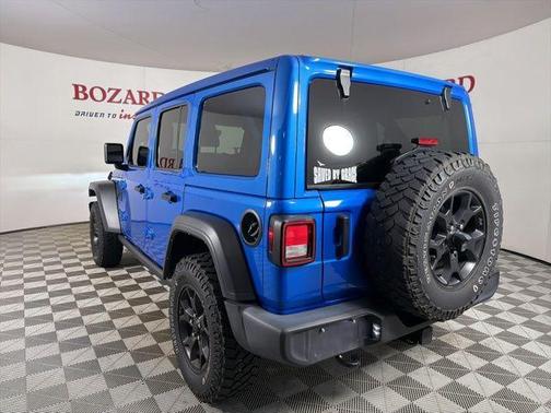 Hydro Blue Pearl 2021 Jeep Wrangler Unlimited Sport