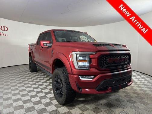 Red Metallic 2021 Ford F-150 Lariat