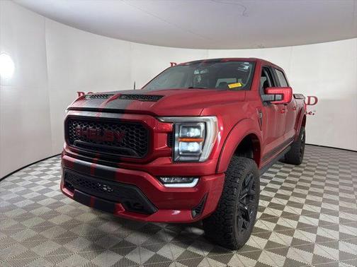 Red Metallic 2021 Ford F-150 Lariat