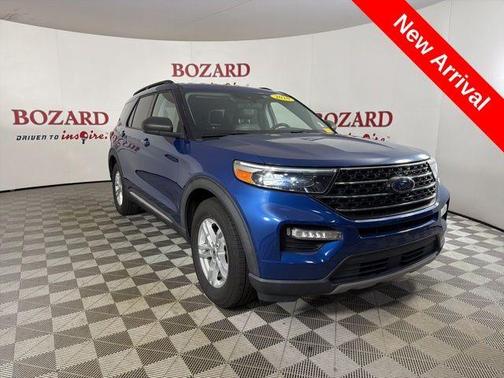 Blue Metallic 2020 Ford Explorer XLT