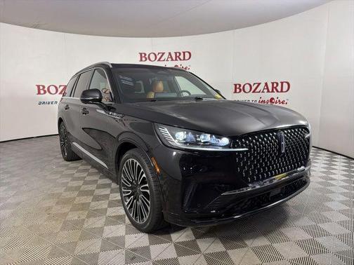 Black Metallic 2025 Lincoln Aviator Black Label AWD