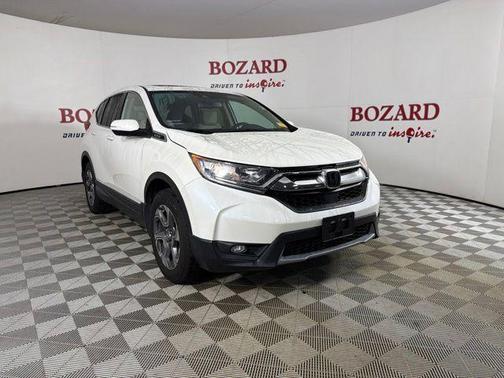 White 2018 Honda CR-V EX-L