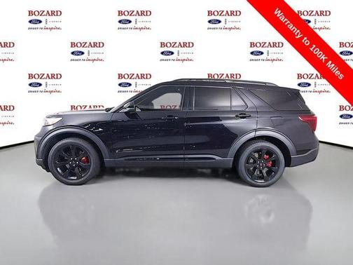 Black Metallic 2024 Ford Explorer ST