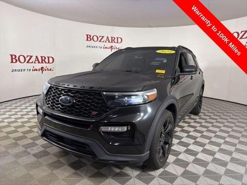 Black Metallic 2024 Ford Explorer ST