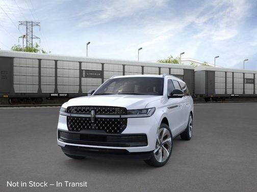 Crystal White Metallic 2026 Lincoln Navigator L Black Label
