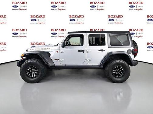 Silver Zynith Clearcoat 2024 Jeep Wrangler Rubicon
