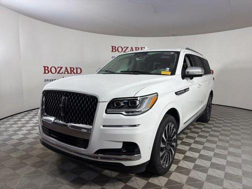 Pristine White 2023 Lincoln Navigator Black Label