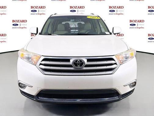 Blizzard Pearl 2013 Toyota Highlander Limited