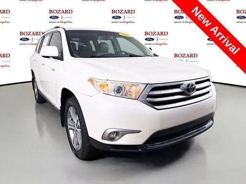 Blizzard Pearl 2013 Toyota Highlander Limited