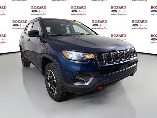 Fathom Blue Pearlcoat 2024 Jeep Compass Trailhawk