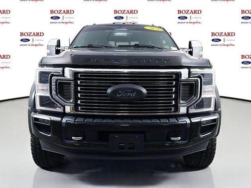 Black Metallic 2021 Ford F-450 Platinum